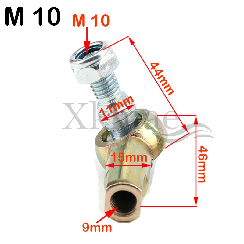 

New M8-M8 M10-M10 Tie Rod End Kits Ball Joint Fit For China 49CC 50CC Electric MINI ATV Go Kart Karting Buggy Quads Bike Part