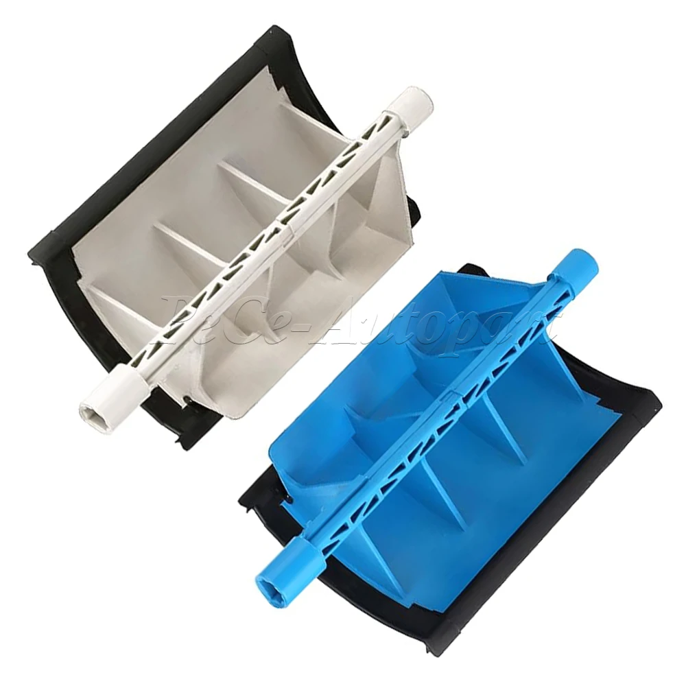 Kit di riparazione del deflettore del riscaldatore dell'aria condizionata, kit di riparazione del deflettore del riscaldatore dell'aria condizionata a doppia zona con spugna 6480E3 adatto per 407 2004