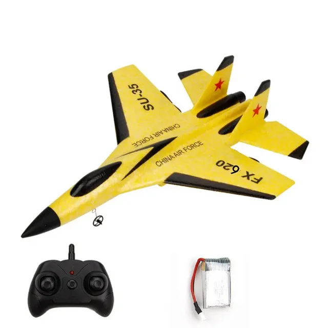 RC Remote SU-35 FX-620 Radio Control Airplane 2.4G Remote Control Fighter Plane Glider Airplane EPP Foam Model Toys Kids Gift 2