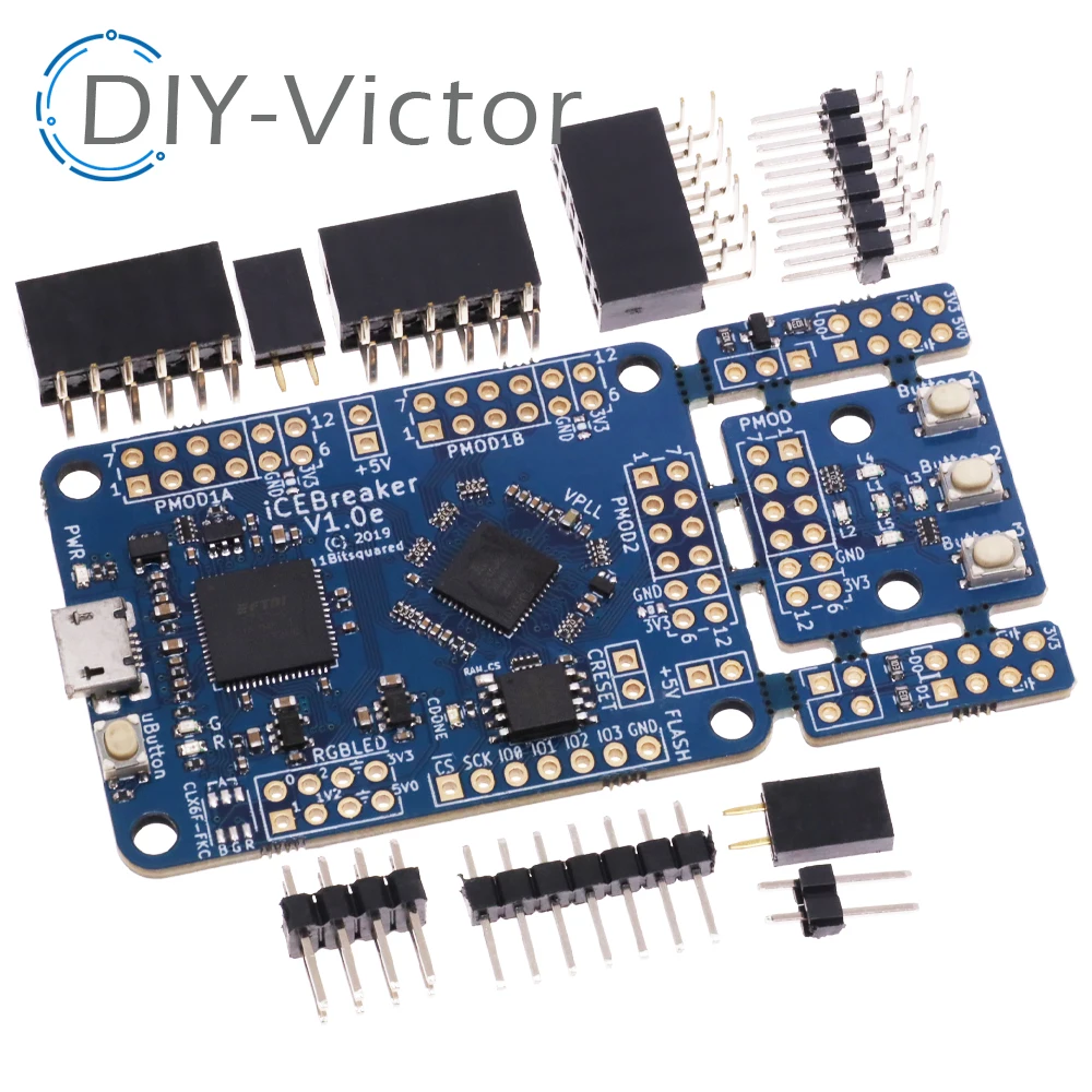 

V1.0e FPGA макетная плата iCE40UP5k 120 Kbit для Pmod разъемов iCEBreaker
