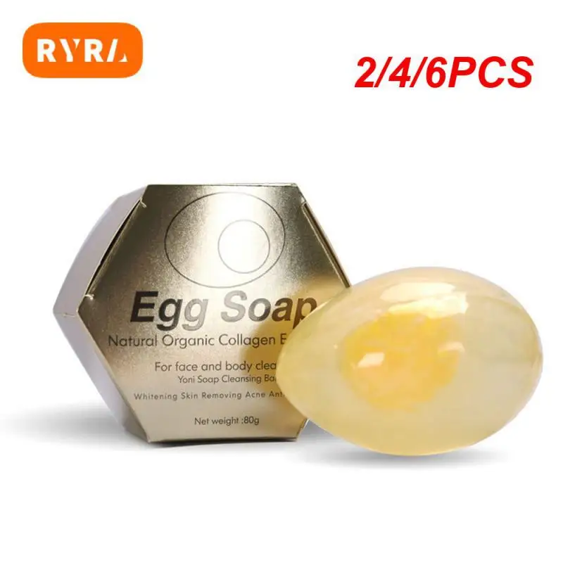 

2/4/6PCS Cleansing Soap Handmade Universal Bathroom Supplies Baby Soap Softening Facial 80g Bathroom Accessories Bath Soap