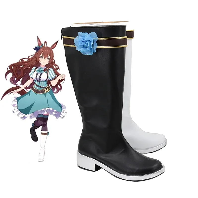 Umamusume Pretty Derby: Mejiro Bright | Racing Shoes Cosplay Prop for Halloween Christmas Party 18 Umamusume Mejiro Bright Racing Shoes Cosplay Prop