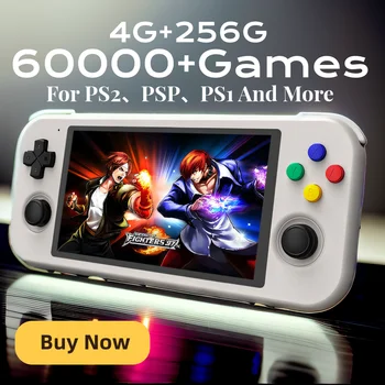 휴대용 레트로이드 포켓 3 플러스 게임 콘솔, PSP, PS2 아케이드 게임용, 안드로이드 11, 4.7 인치 화면, 750*1334 40000 + 게임, 4500mAh, 신제품