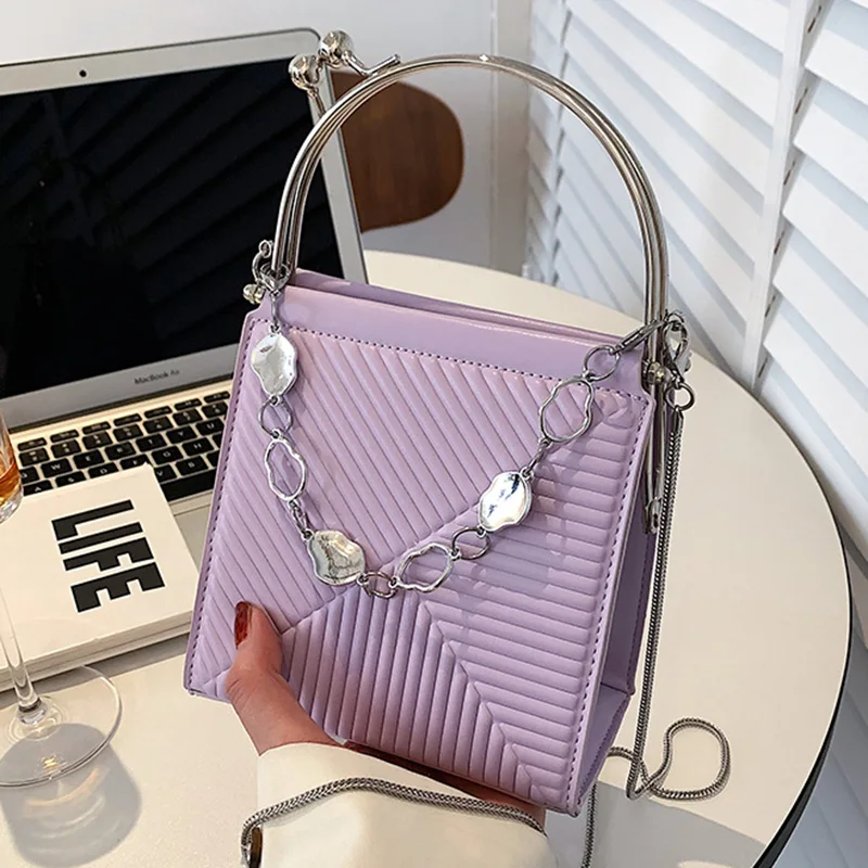 Purple Clutch Purses Women Evening, Crossbody Bag, Shoulder Bag