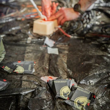 RHINO RESCUE Sterile Compressed Gauze for Emergency Wound Dressing, First Aid and Trauma Kit 4