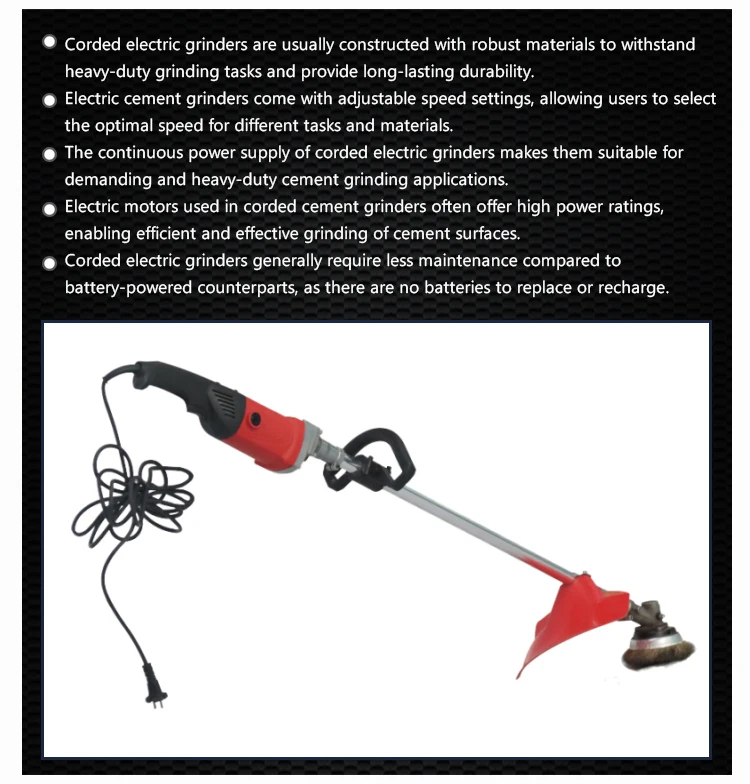 Hand-held High Efficiency Three Head Grinder Floor Grinding Machine for Sale