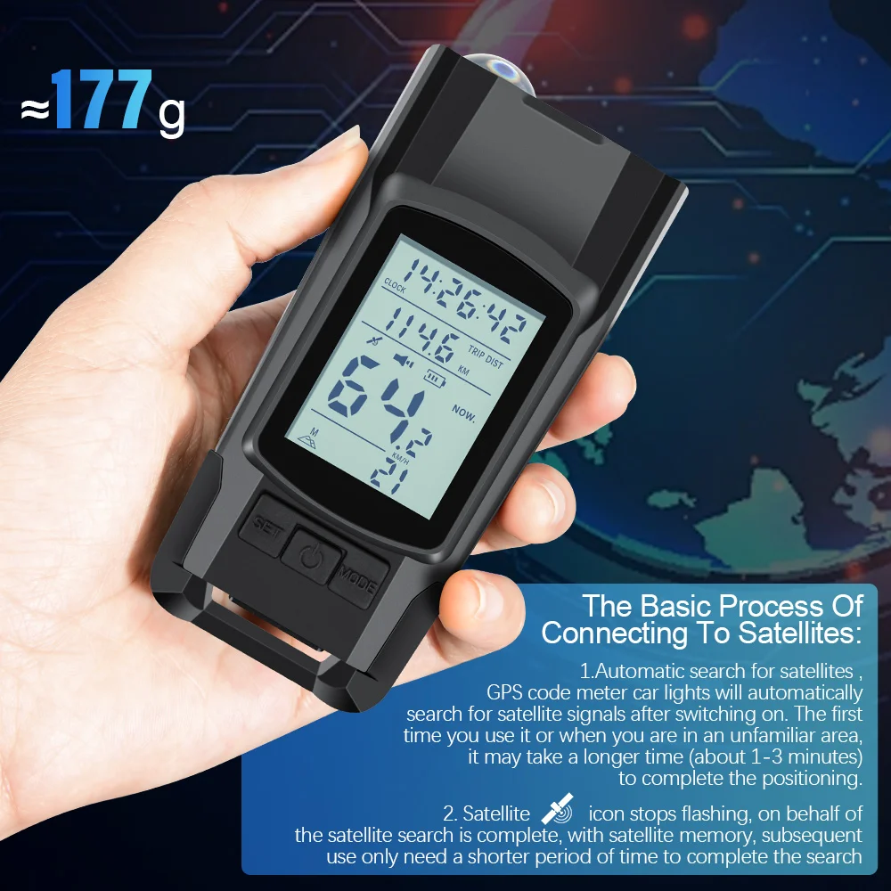 NEWBOLER LIG001 GPS Wireless Bicycle Light Three in One Speaker - Image 3