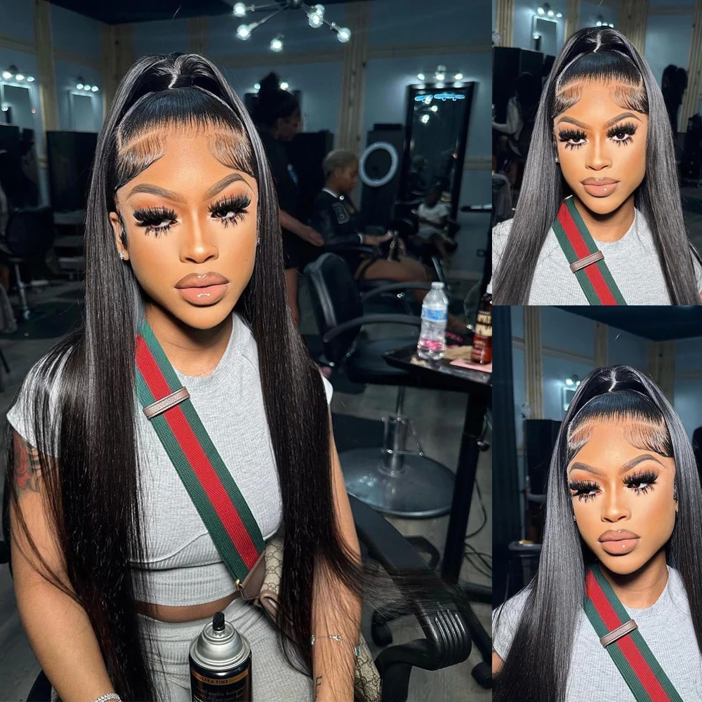 Invisi-Drawstring Snug Fit 360 Wear And Go Glueless Full Hd Lace Front Wig Pre-Bleached Knot Vietnamese Straight Human Hair Wigs lace front wig human hair wigs 360 lace wig