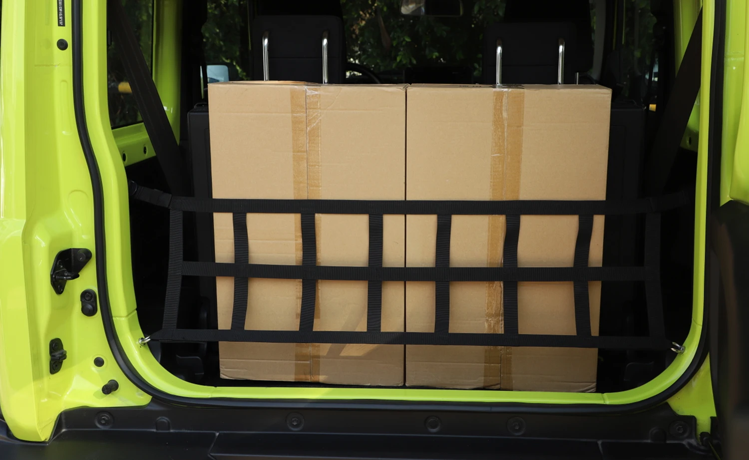 صندوق السيارة غطاء شبكة بضائع لسوزوكي جيمني ، عزل الأمتعة ، شبكة، JB43 ، JB64 ، JB74