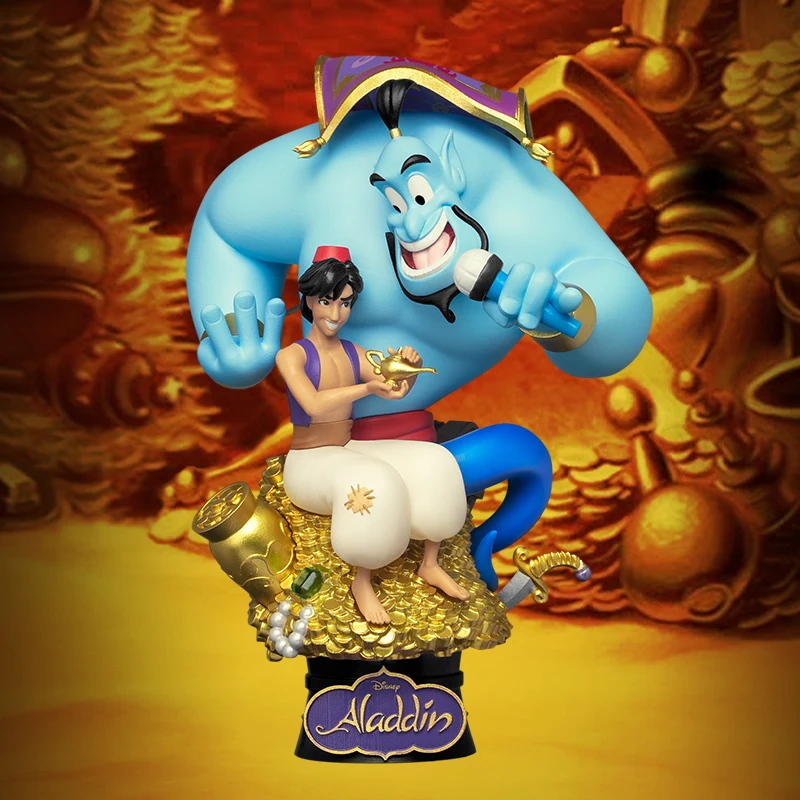 thumbnail image 1 of 2024 Nuevo Producto Lámpara Mágica Disney Aladdin Modelo Estatua Decoración De Escritorio Colección De Joyas Regalo De Cumpleaños Enviar A Un Amigo, 1 of 5