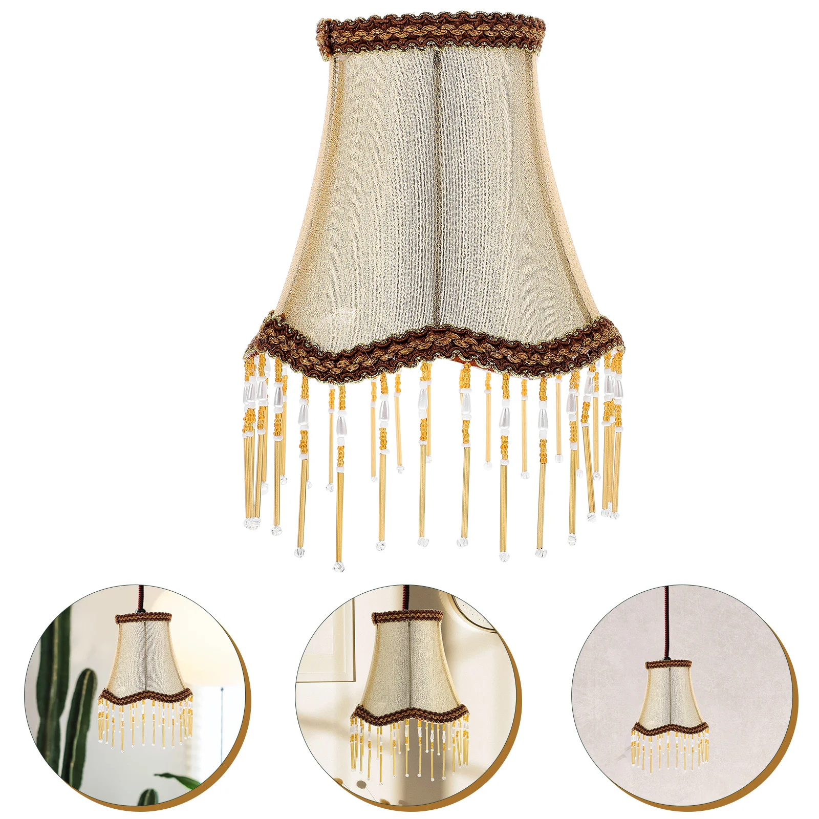 

Fall to The Ground Wall Sconce Floor Pendant Lamp Cover Fabric Cloth Lampshade