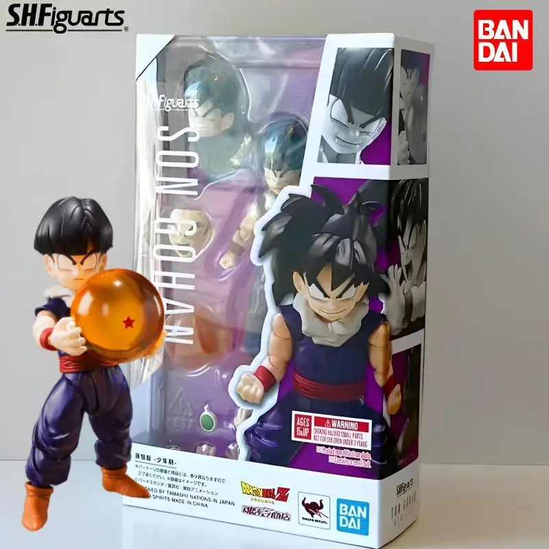 

Original Bandai Son Gohan Child S.H.Figuarts Dragon Ball Z In Stock Anime Action Collection Figures Model Toys Friend Gift