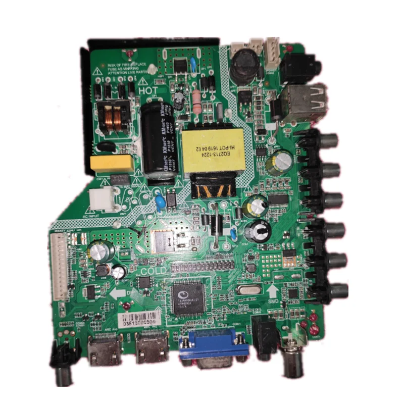 

Free shipping! LAD.MV56U.B84 Three in one TV motherboard test good for 1366X768 47V 400ma