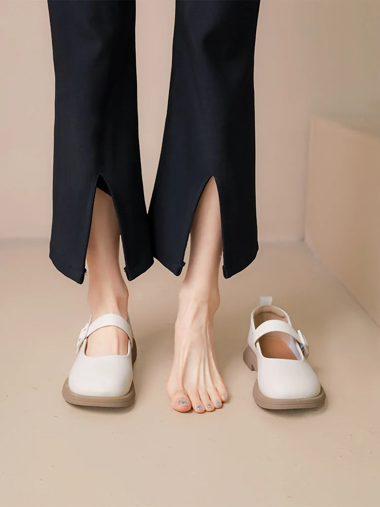 

Женские туфли в стиле ретро с круглым носком, повседневные кроссовки-оксфорды, удобная обувь на плоской подошве с закрытым носком, под кожаное платье, новая летняя Модель Fl