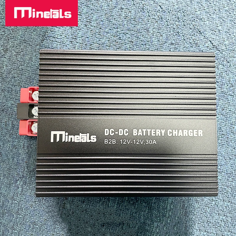 Smart Charger battery charger DC to DC 12V 30A Booster Support Bluetooth App Lithium Battery 4S Automatic Charging 12V to Li-ion liFePo4