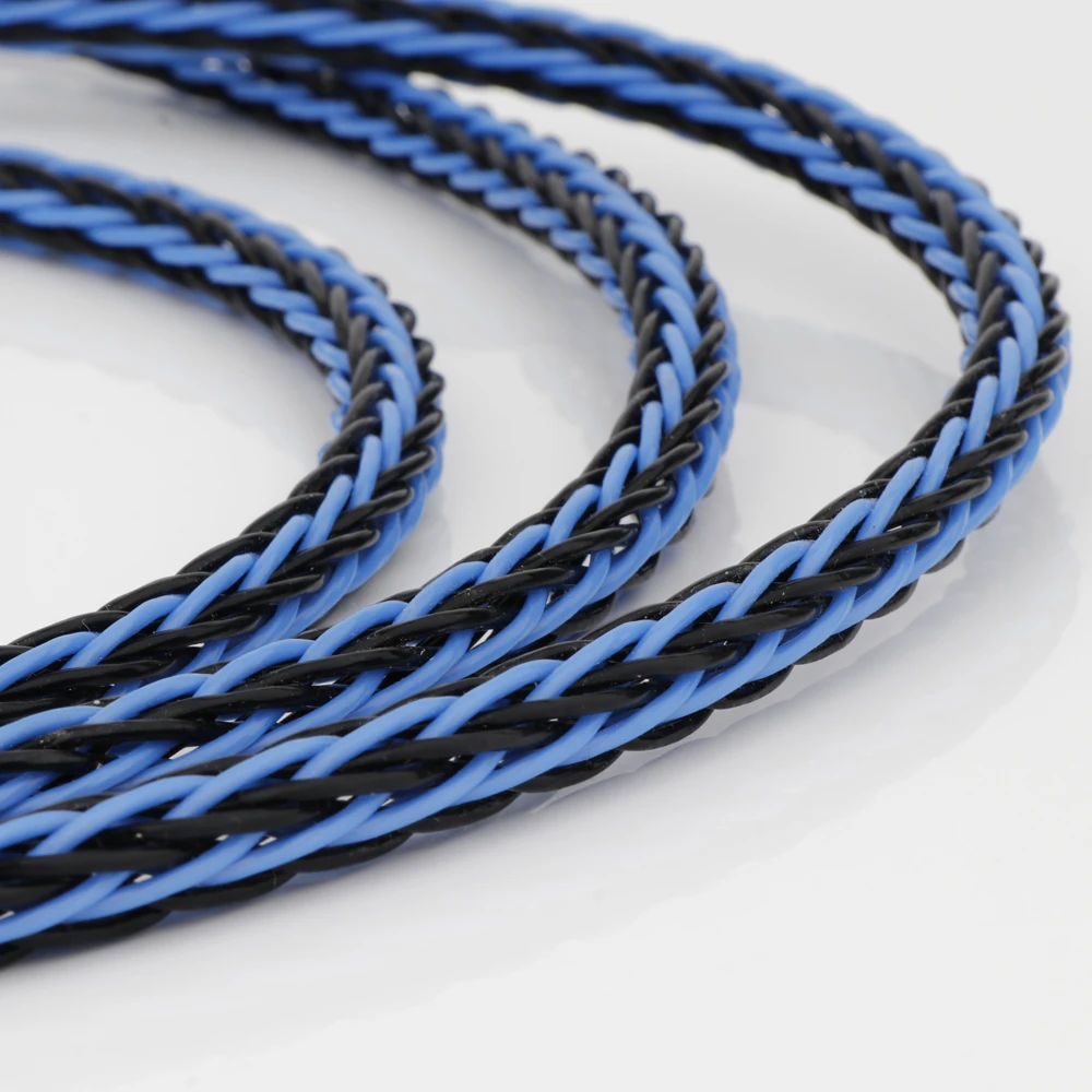 Cavo Di Interconnessione In Rame Massiccio Placcato Argento Cablu-23 - Foto 5