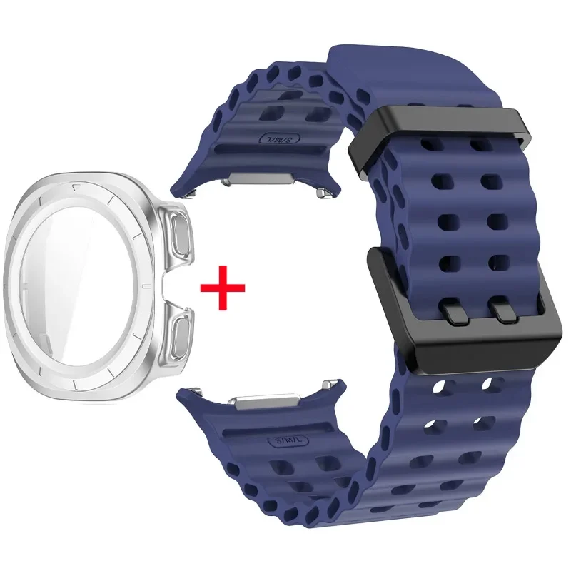 Ultimate 2-in-1 Watch Protection & Style Set with Strap, Case, and Screen Protector