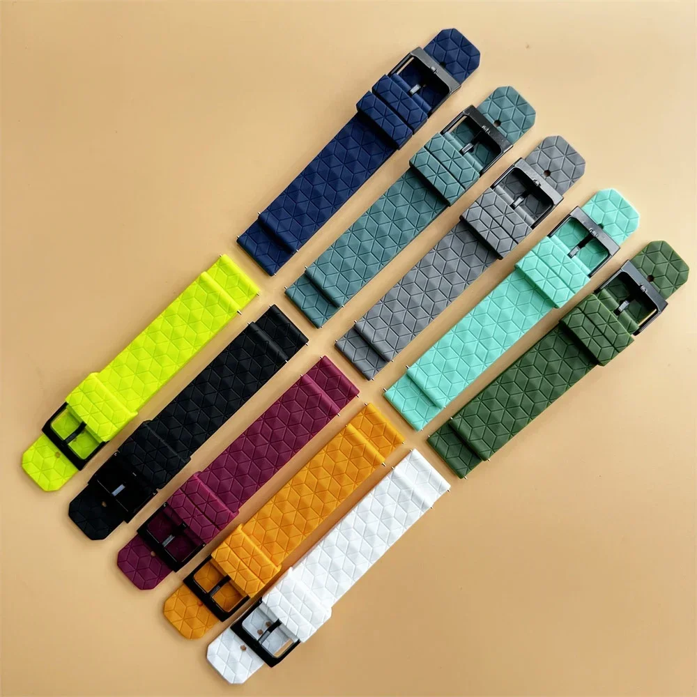 Silicone Wristband Strap for Smart Watches - Adjustable and Stylish Bracelet