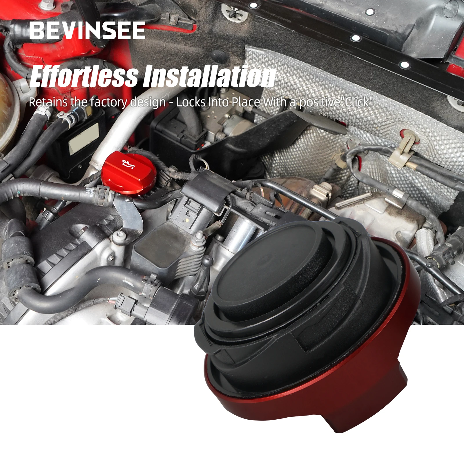 Engine Oil Filler Cap for Audi A1 A3 S3 Q3 Volkswagen Golf MK7 MK7.5 GTI R Replace 06K103485C 06K103485A oil filler cap