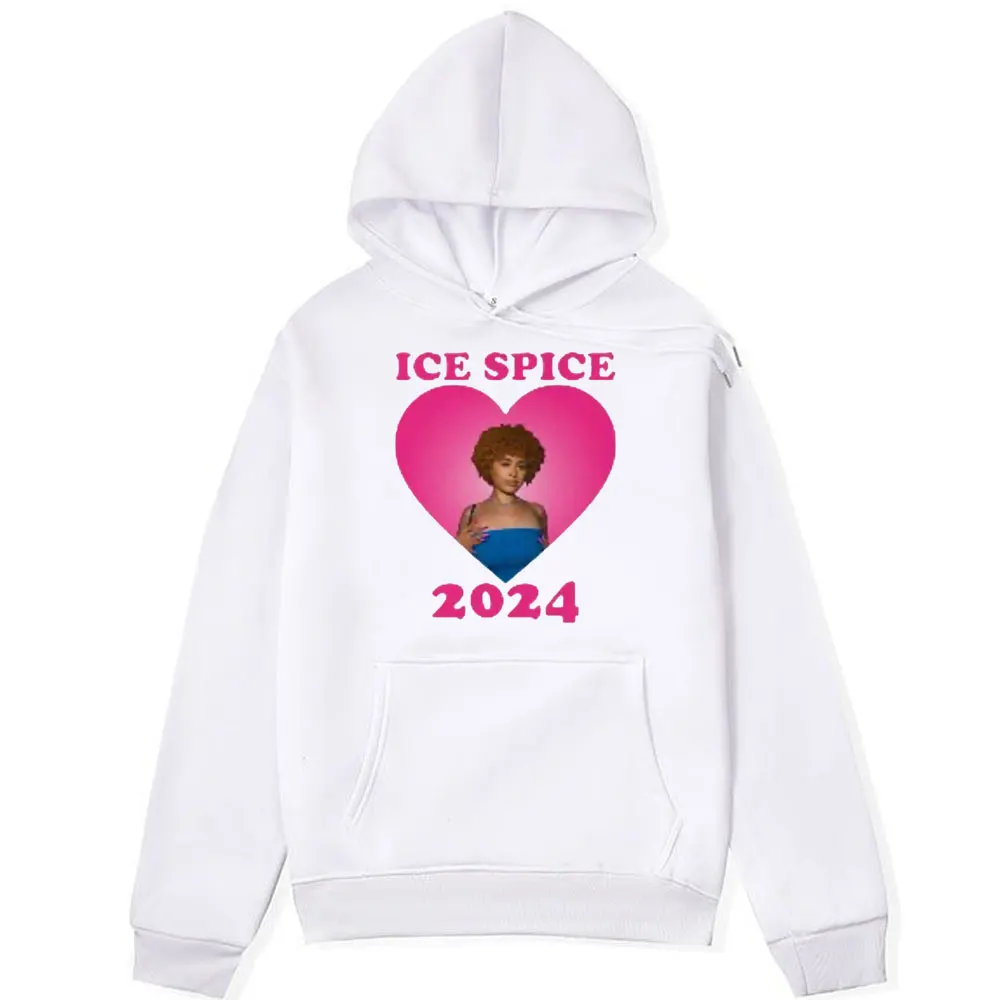 Rapper Ice Spice Certified Munch Hoodie Men Women Clothes Vintage Gothic Harajuku Sweatshirts Streetwear Long Sleeve Hoodies