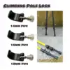 Walking Stick Lock Handle Parts Durable Trekking Pole Lock Replacement Portable Locks Clip Clasp Cane Outdoor Hiking 1