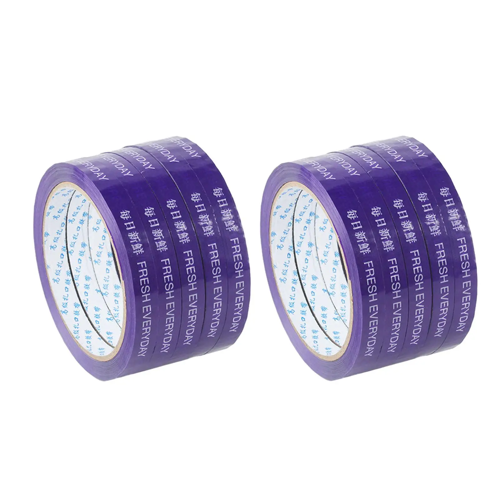 

10 Pieces Bag Sealing Tapes Packing Tapes Package Tools Width 1.1cm for Packaging Vegetables Snack Business Home Supermarket