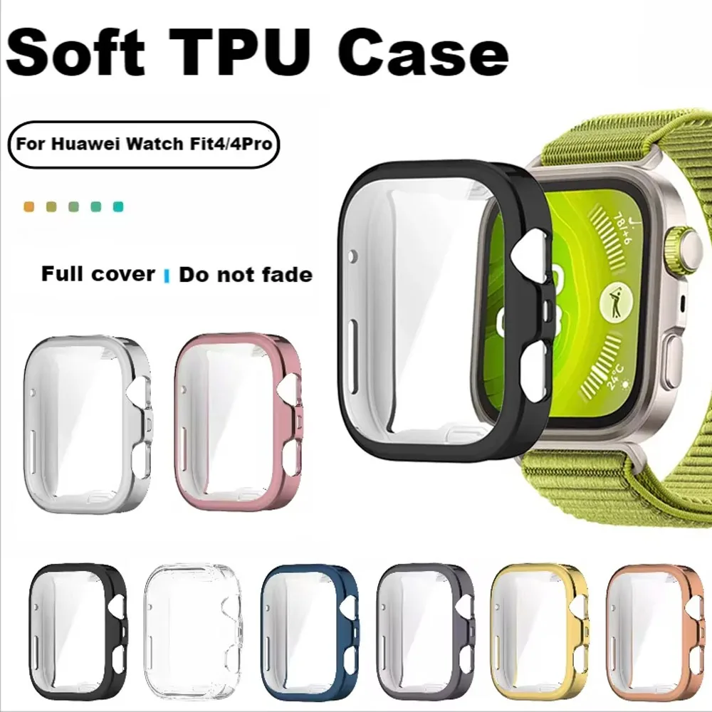 TPU Soft Case - Full Coverage Clear Protective Shell with Anti-Fall Bumper