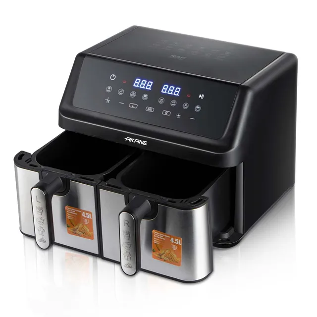 10L Dual Basket Digital Air Fryer 2
