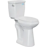 Simple Project 21 Inch High Toilet Elongated With Comfort Chair Seat, 1.28 Gpf Powerful Single Flush Extra Tall Toilet 1