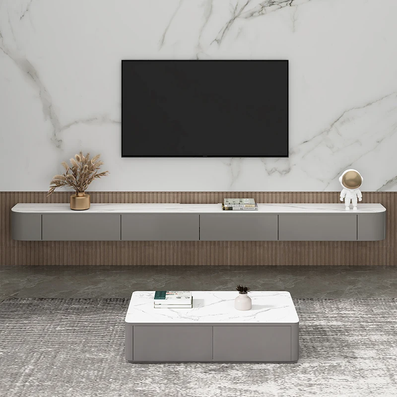 

Luxury Drawer Tv Stand Detals White Universal Large Floating Modern Tv Table Wood Nordic Storage Meuble Salon Room Furniture