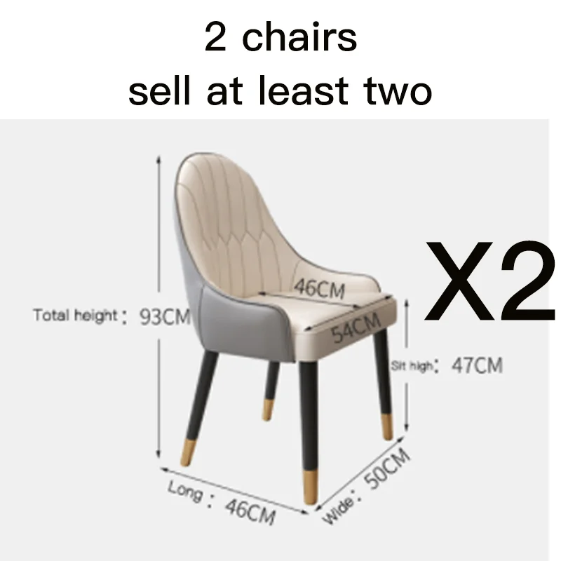 2 chairs