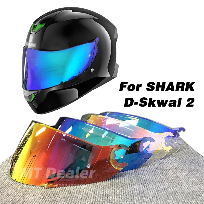 Generico Vizier compatibel met Shark Spartan – Skwal – Skwal 2 – D Skwal (geen Spartan GT) (regenboog