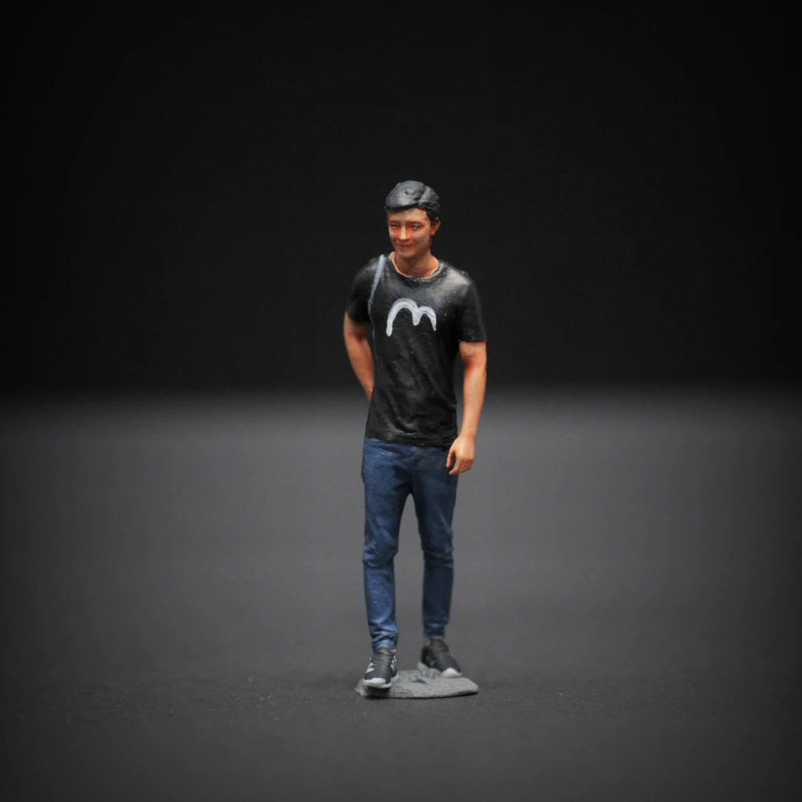 

Diorama 1/64 Scale Figurines Model Xiao Chen Film Characters Collection Miniature Hand-painted