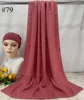Mini Hijab Modal avec sous-bonnet – Ensemble Basique Extensible, Foulard Fin et Respirant, Protection Solaire, Voile 165*50cm