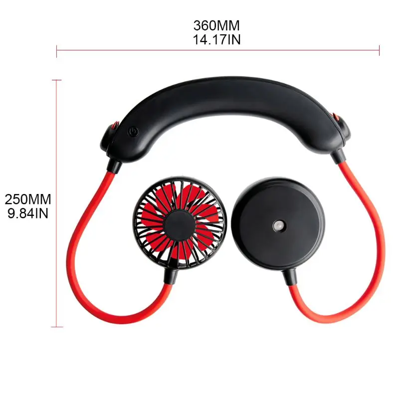 Рисунок 6 - Портативный подвесной вентилятор на шею