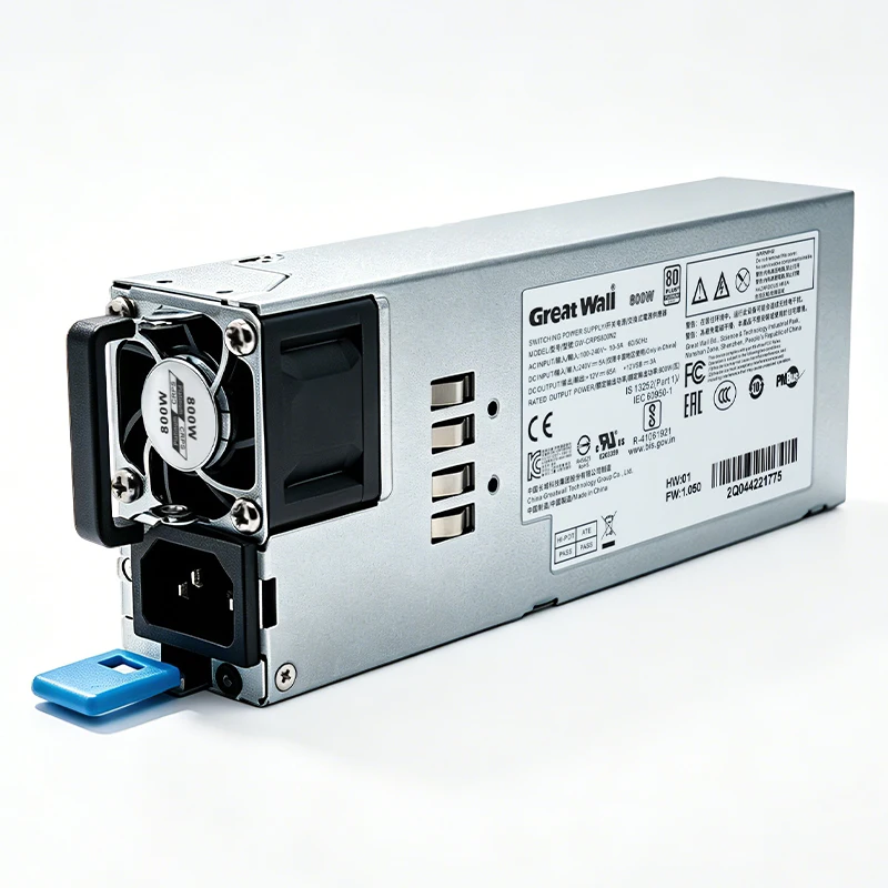 오리지널 그레이트 월 GW-CRPS800 800W 서버 전원 공급 장치 모듈 80Plus 플래티넘 핫 스왑 CRPS 교체용 PSU (2U 랙 서버용)