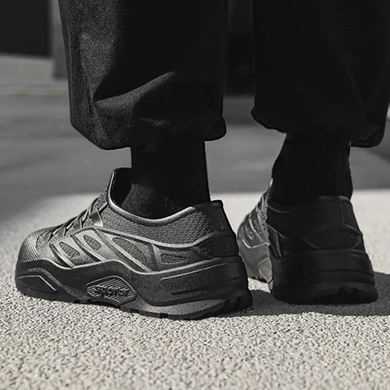 

Туфли мужские с коротким цилиндром, водонепроницаемые Нескользящие, стильная обувь для садоводства, двора, работы