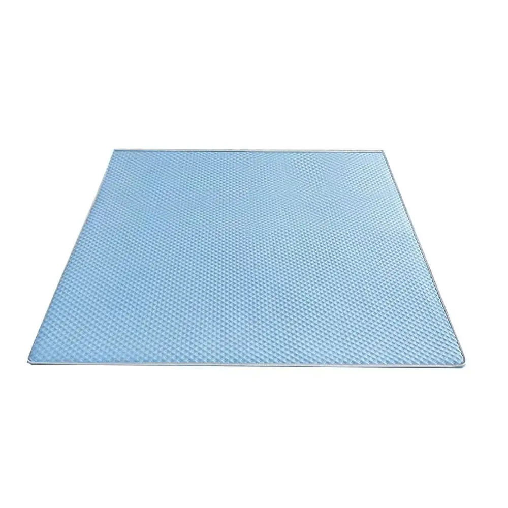 Breathable Cooling Mattress Comfortable Washable Ice Silk Bed Mat Pad Soft Skin-friendly Summer Sleeping Mat Household