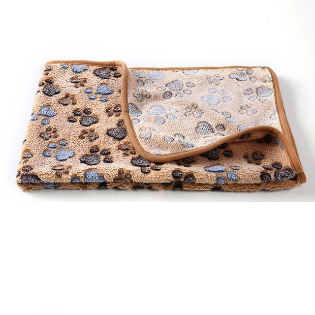 Soft And Fluffy Pet Dog Blanket Cute Star Printing Pet Mat Warm Breathable Skin Friendly Cats And Dogs Bed Blanket Pet Supplies 6