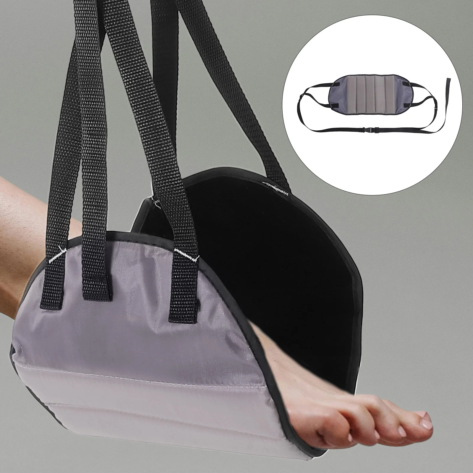 

Foot Hammock Comfortable Rest Airplane Travel Long Flight Accessories Hanging Sling High Speed Rail