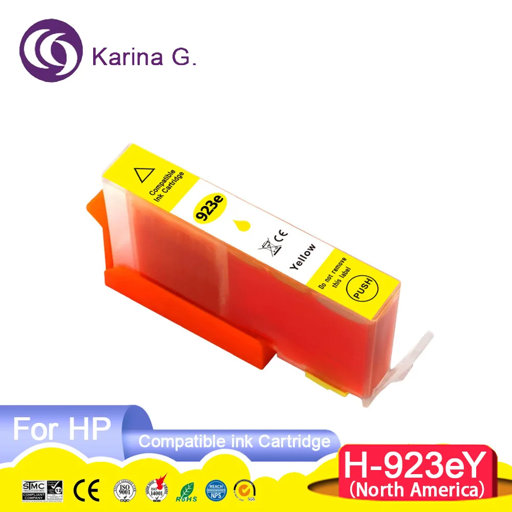 Karina.G For 923 923e Color Compatible Inkjek Ink Cartridge for OfficeJet Pro