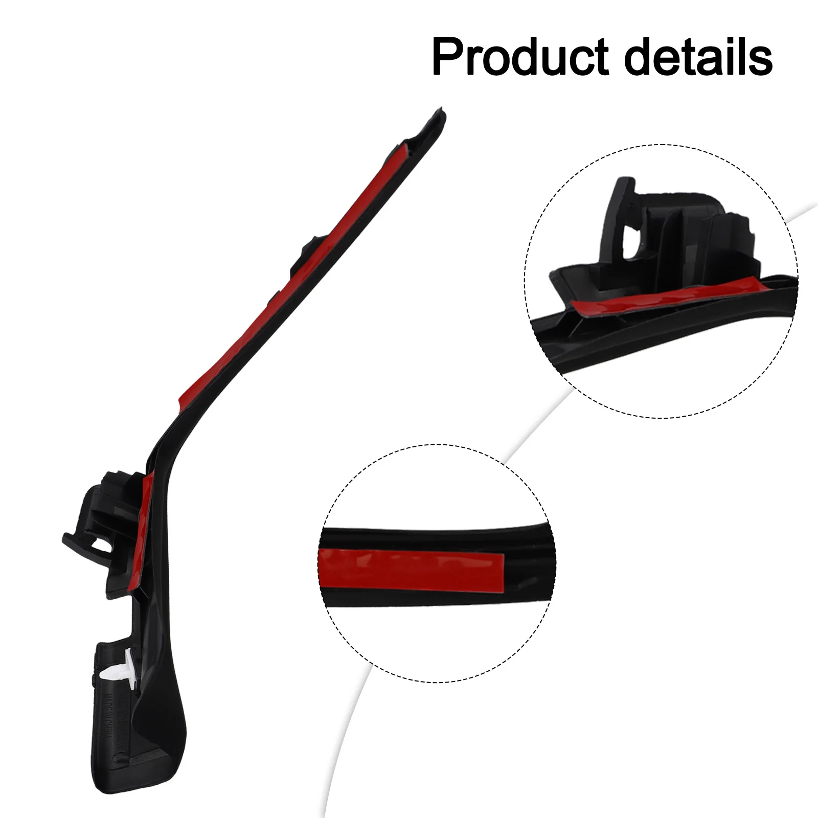 Car Left Windshield Wiper Side Cowl Trim Cover Seal 53867-52160 For Toyota For Yaris 2015- Front Windshield Deflector