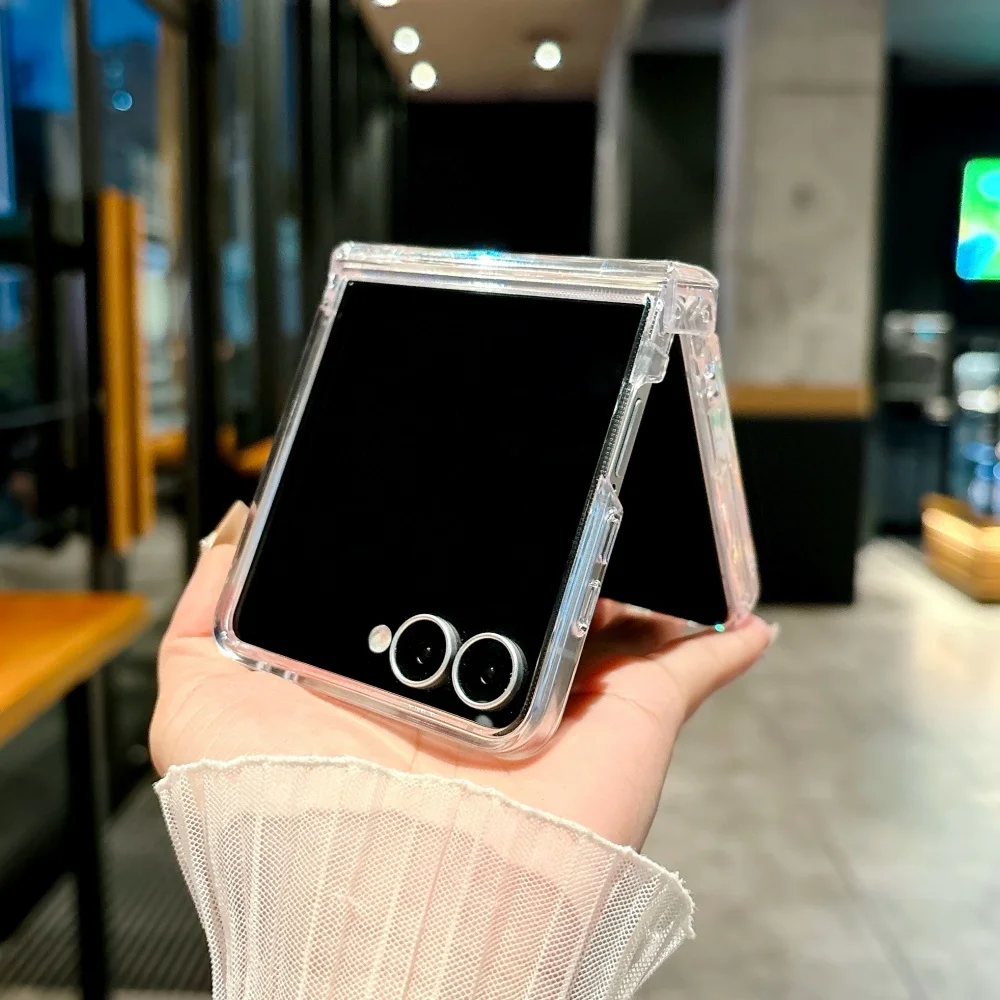 Luxury Aurora Laser Shell Pattern Shockproof Case