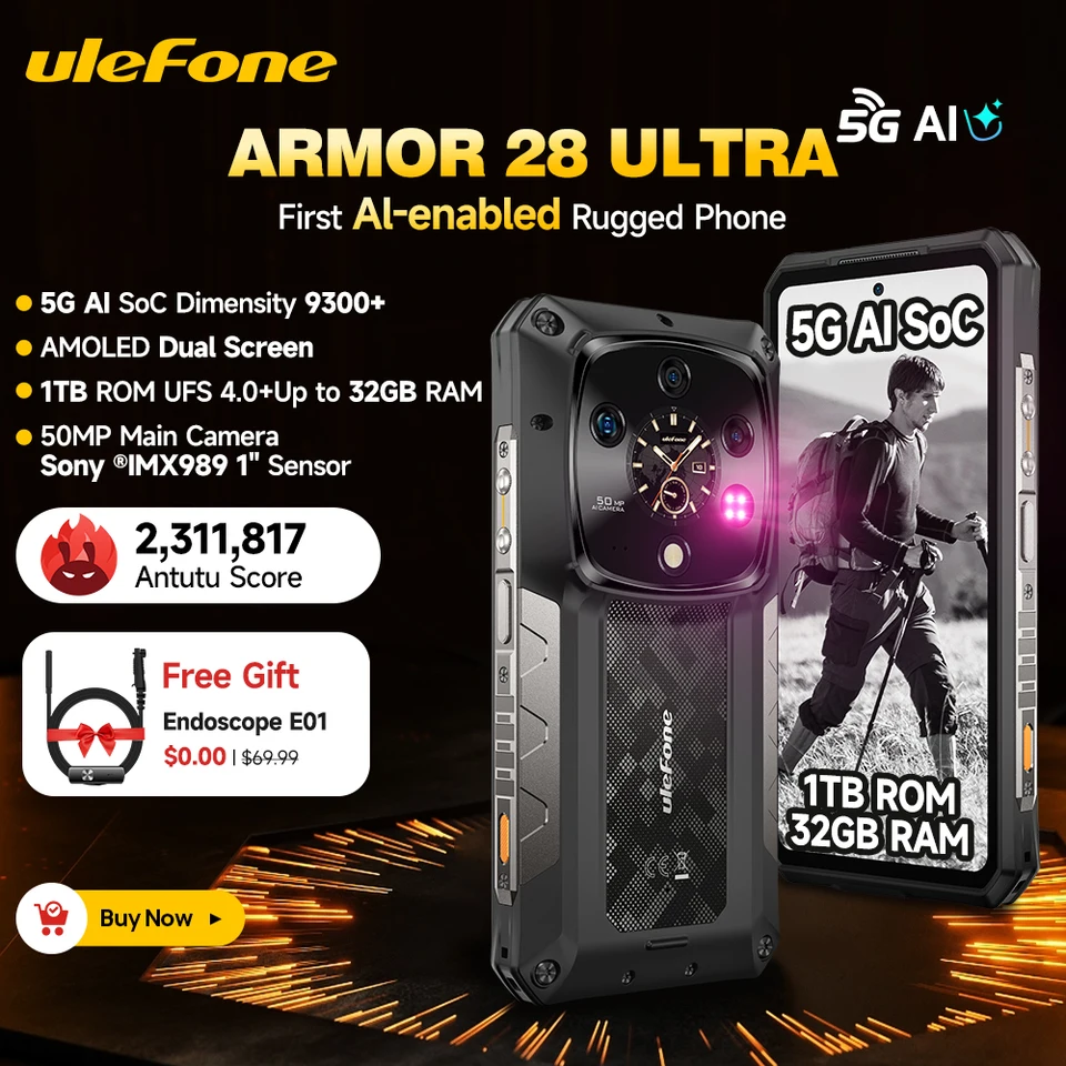 UleFone armor 28 Ultra 非サーマルバージョン 2025年新作】Ulefone