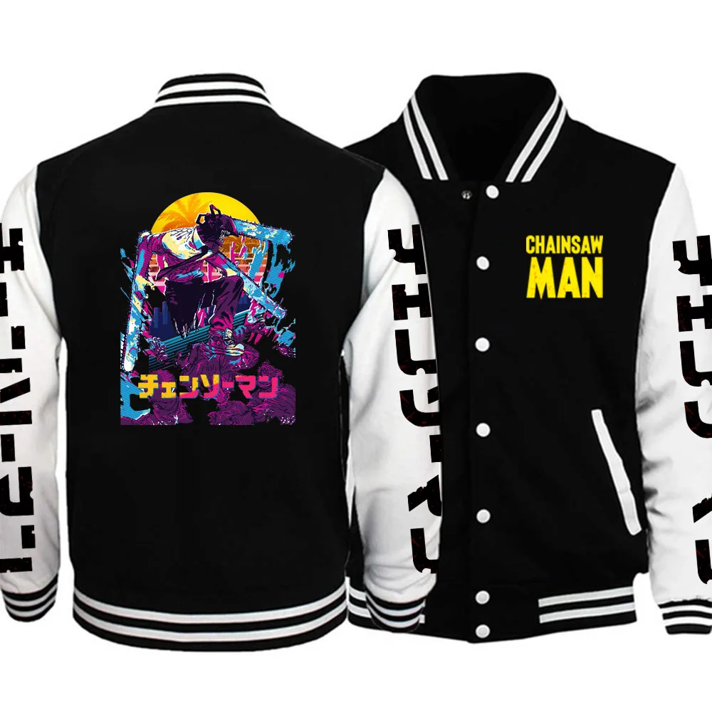 

Control Makima Jacket Chainsaw Man Anime Clothes Japanese Streetwear Jackets Casual Long Sleeve Chainsaw Man Sweatshirts Hoodies