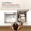 Kitchen Sink Dishwasher Combo Sanitizing Efficient Cleaning System Compact Design 5