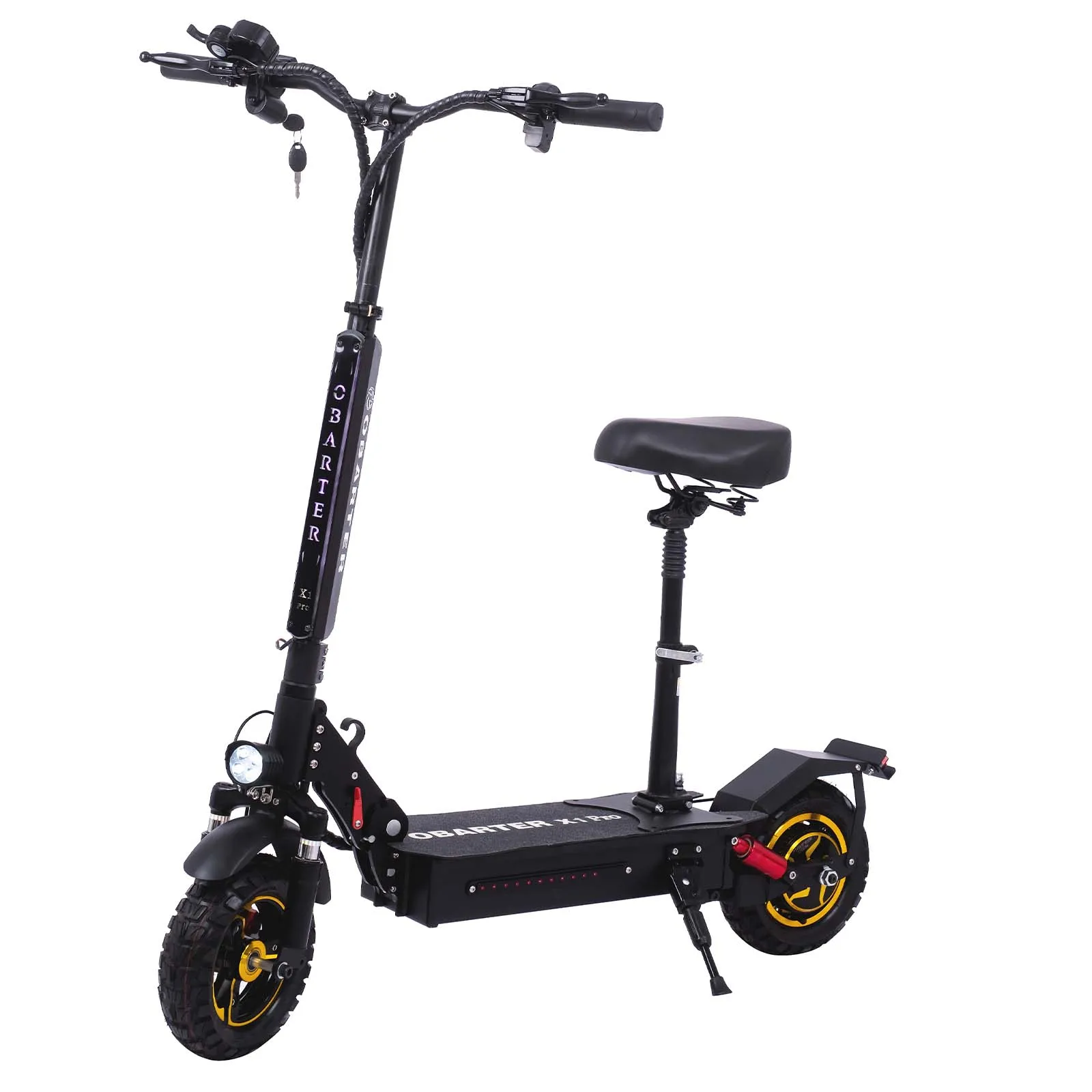 

OBARTER X1 All Terrain Electric Scooter Powerful 1000W Motor Max Speed 45km/h 10” Off-Road Tires 48V 21Ah Foldable E-Scooter