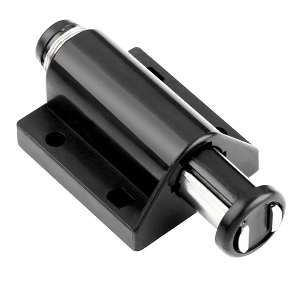Magnetic Cabinet Door Pusher Magnetic Catch Door Closers Push Open Magnet Cabinet Catch For Wardrobe Push-type Free Handle door latch
