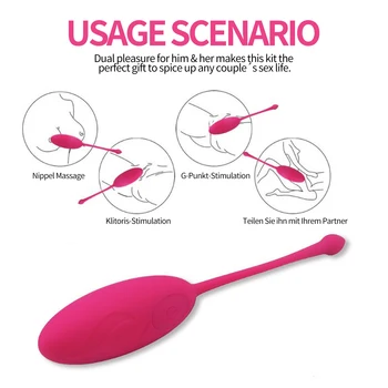 Wireless Remote Control Wearable Vibrating Egg Sex Toy for Women G-Spot Stimulating Vibrator Vaginal Massage Ball Erotic Product 3