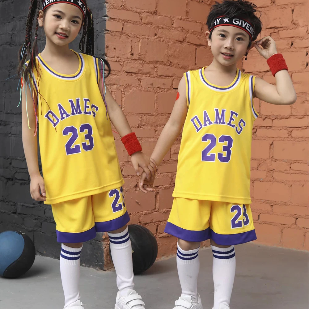 Maillot De Basketball Pour Enfants, Ensemble De Vêtements De Sport